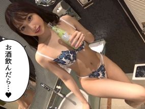 【素人】マチアプで出会った彼氏いない歴3年の20歳の女子アナ風美女とホテル飲みで酒のせいにして性欲のままにハメまくったｗ