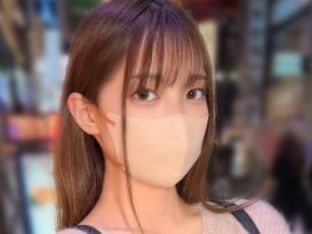 【Fカップ立ちんぼ美女】マスク越しでもわかる美貌！スタイル抜群でエロいおっぱいの持ち主、こんな子が路上で客引き？即決で払っちゃう最高の夜ｗ