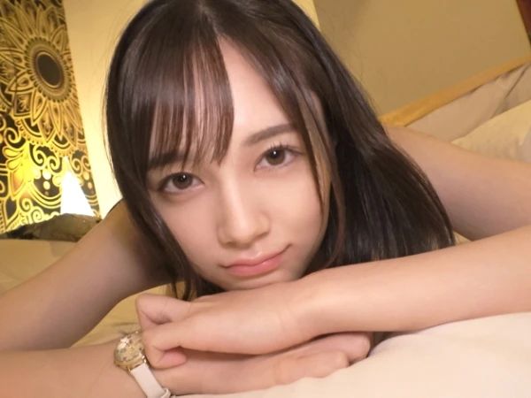 【色白スレンダー巨乳美少女と淫らな小旅行】『もっと激しく…』敏感ボディが火照る！ナマで絡み合う濃厚セックス♡性器を舐め合い、互いのカラダを求め合う生々しいハメ撮りでイキまくり！