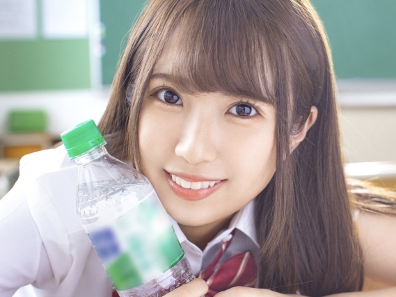 【巨乳JKと禁断の教室プレイ】『先生…ダメなのに…』めちゃカワ制服美少女が主観セックスで大胆に！巨乳を揺らしながらアオハルなエッチに夢中♡
